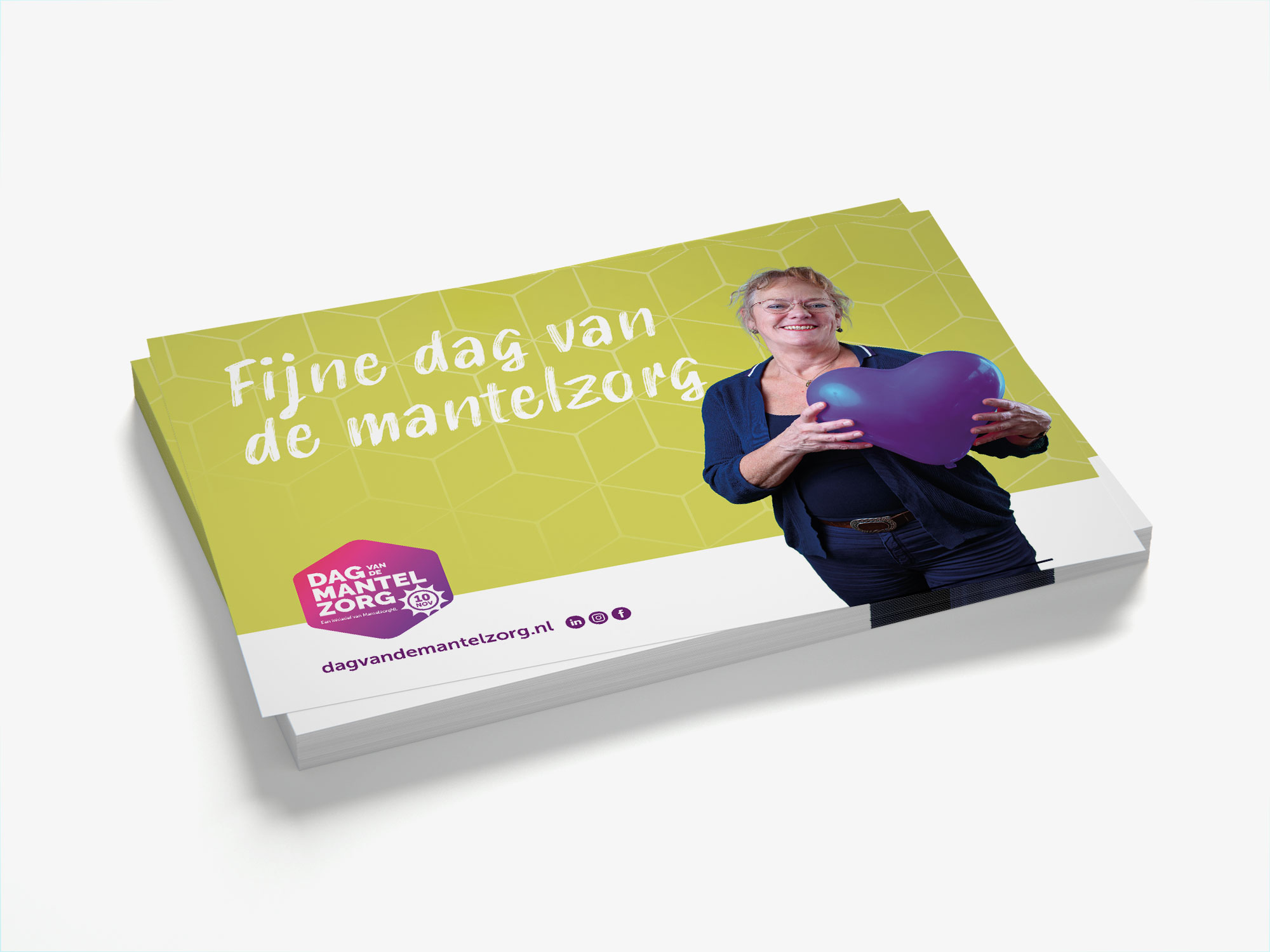 ontwerp Ansichtkaart Dag van de Mantelzorg